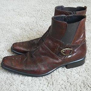 Aldo Brown Dress/Casual Boot - sz 11 - Buckle
